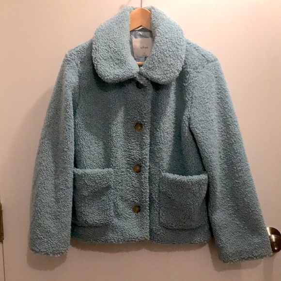 Wilfred Jackets & Blazers - Wilfred Teddy Bear Sherpa Fleece Shirt Jacket